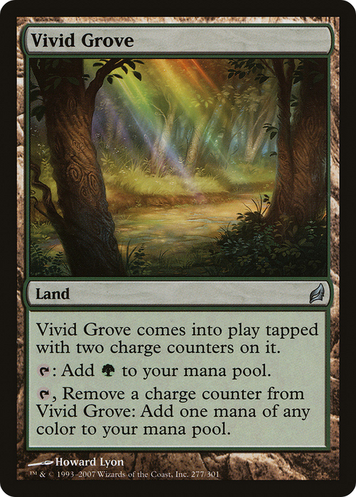 Vivid Grove (LRW-277) - uncommon - Foil