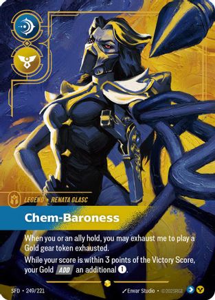 Renata Glasc - Chem-Baroness (Overnumbered) (249/221) - SPF - Showcase - Foil
