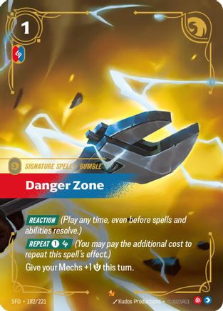 Danger Zone (182/221) - SPF - Epic - Foil