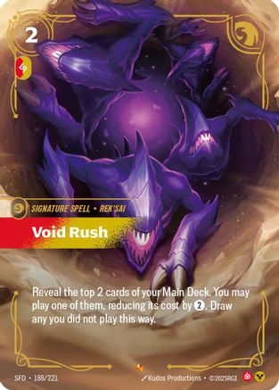 Void Rush (188/221) - SPF - Epic - Foil