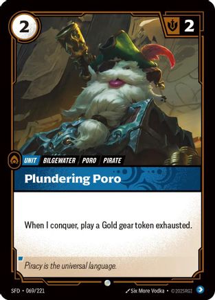 Plundering Poro (069/221) - SPF - Common - Foil