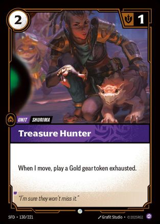 Treasure Hunter (130/221) - SPF - Common - Foil