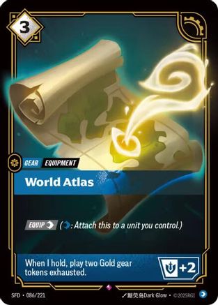 World Atlas (086/221) - SPF - Rare - Foil