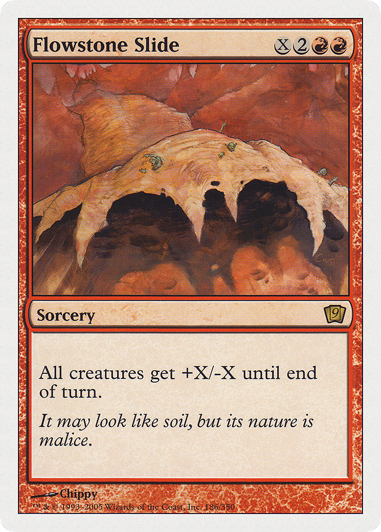 Flowstone Slide (9ED-186) - rare