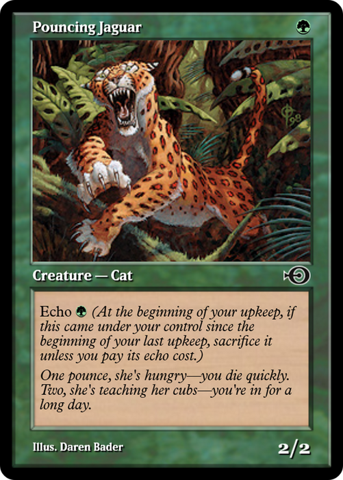 Pouncing Jaguar (PRM-36110) - common - Foil