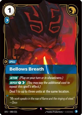 Bellows Breath (080/221) - SPF - Rare - Foil