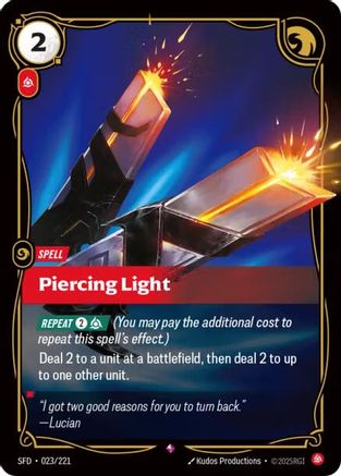 Piercing Light (023/221) - SPF - Rare - Foil