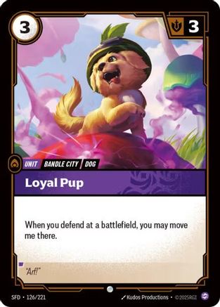 Loyal Pup (126/221) - SPF - Common