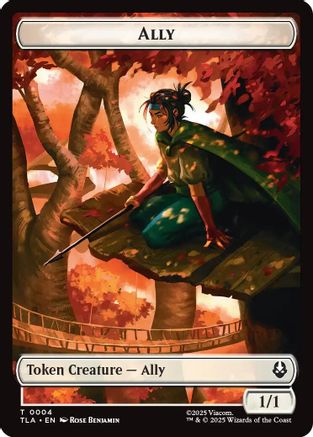Ally (0004) // Spirit Double-Sided Token (TLA-4 // 3) - token