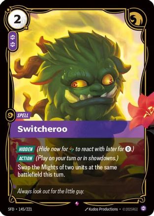 Switcheroo (145/221) - SPF - Rare - Foil