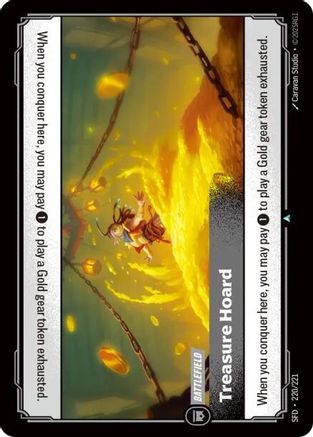 Treasure Hoard (220/221) - SPF - Uncommon - Foil