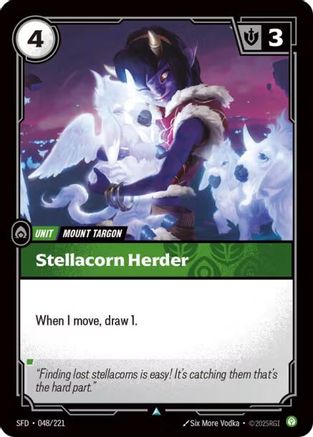 Stellacorn Herder (048/221) - SPF - Uncommon