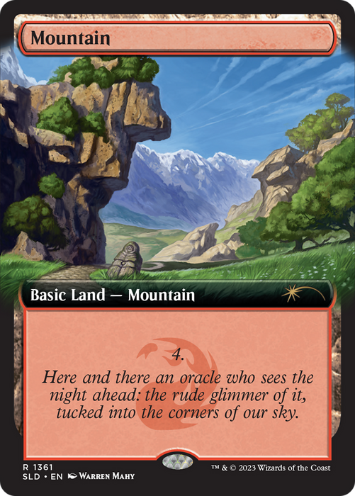 Mountain (SLD-1361) - rare: (Extended Art)
