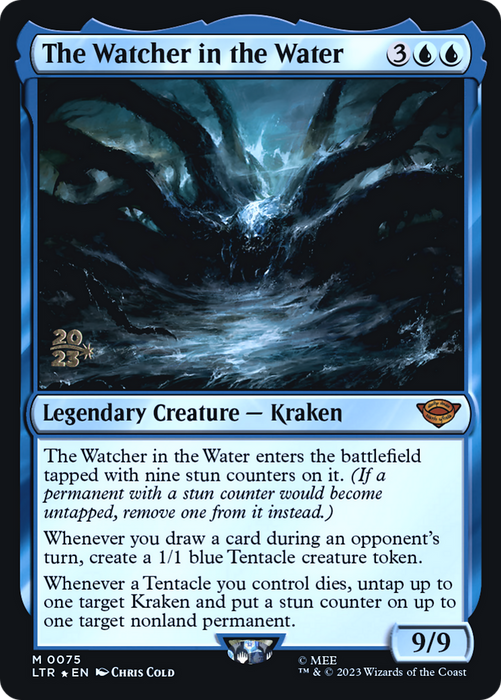 The Watcher in the Water (PRE-75S) - mythic - Foil