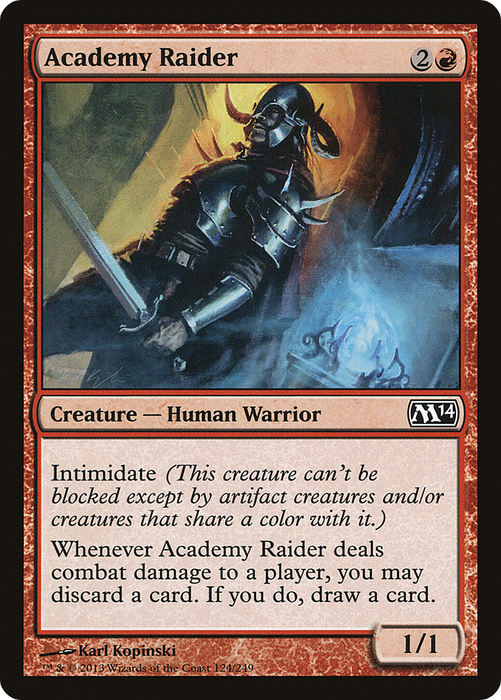 Academy Raider (M14-124) - common
