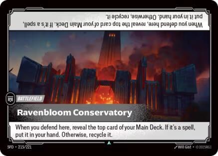 Ravenbloom Conservatory (215/221) - SPF - Uncommon - Foil