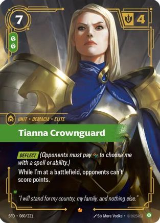 Tianna Crownguard (060/221) - SPF - Epic - Foil