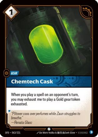 Chemtech Cask (063/221) - SPF - Common