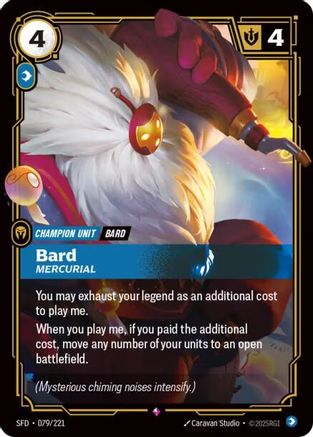 Bard - Mercurial (079/221) - SPF - Rare - Foil
