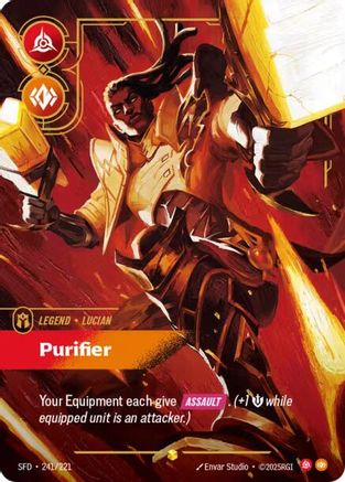 Lucian - Purifier (Overnumbered) (241/221) - SPF - Showcase - Foil