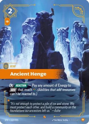 Ancient Henge (117/221) - SPF - Epic - Foil