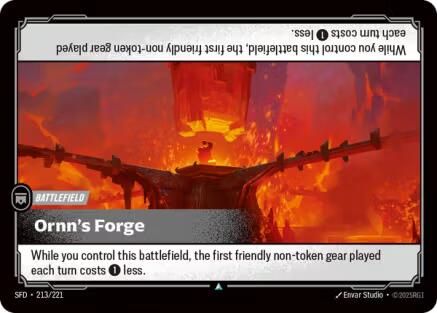 Ornn's Forge (213/221) - SPF - Uncommon - Foil