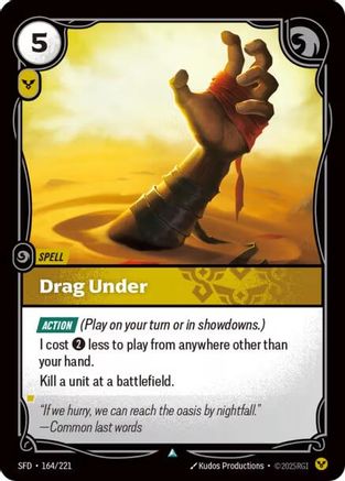 Drag Under (164/221) - SPF - Uncommon - Foil