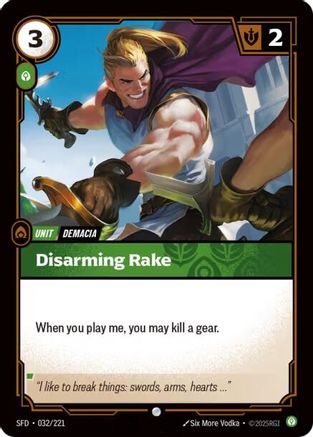 Disarming Strike (032/221) - SPF - Common
