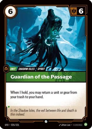 Guardian of the Passage (035/221) - SPF - Common - Foil