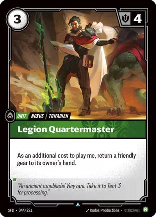 Legion Quartermaster (044/221) - SPF - Uncommon