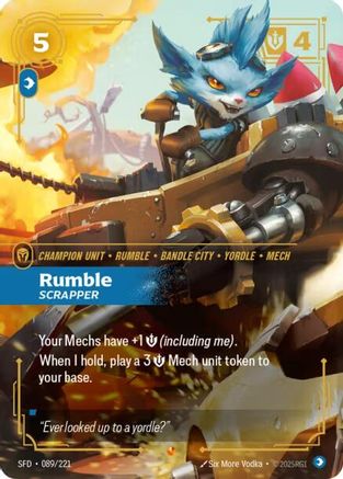 Rumble - Scrapper (089/221) - SPF - Epic - Foil