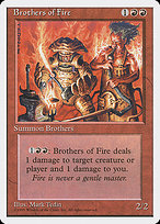 Brothers of Fire (4ED-179) - common