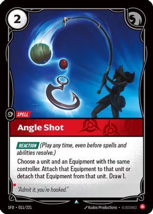 Angle Shot (011/221) - SPF - Uncommon - Foil