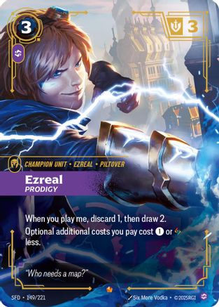 Ezreal - Prodigy (149/221) - SPF - Epic - Foil