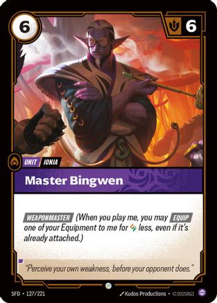 Master Bingwen (127/221) - SPF - Common