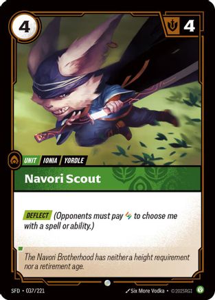 Navori Scout (037/221) - SPF - Common