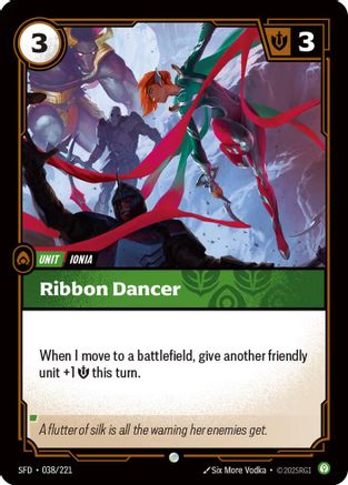 Ribbon Dancer (038/221) - SPF - Common