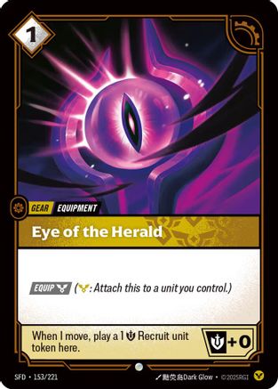 Eye of the Herald (153/221) - SPF - Common - Foil