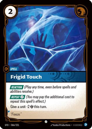 Frigid Touch (066/221) - SPF - Common - Foil