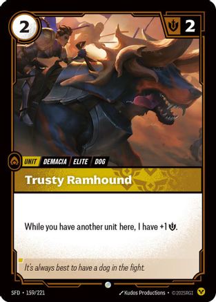 Trusty Ramhound (159/221) - SPF - Common