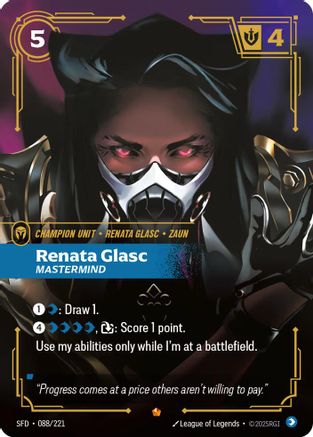 Renata Glasc - Mastermind (088/221) - SPF - Epic - Foil