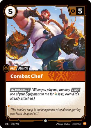 Combat Chef (092/221) - SPF - Common - Foil