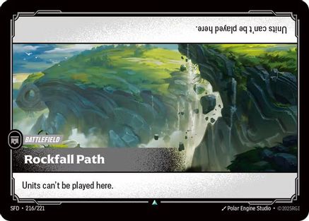 Rockfall Path (216/221) - SPF - Uncommon