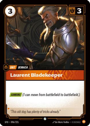 Laurent Bladekeeper (096/221) - SPF - Common - Foil