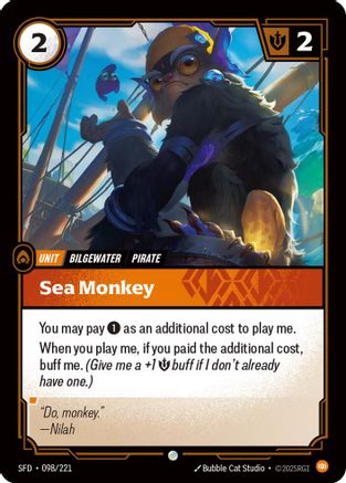Sea Monkey (098/221) - SPF - Common