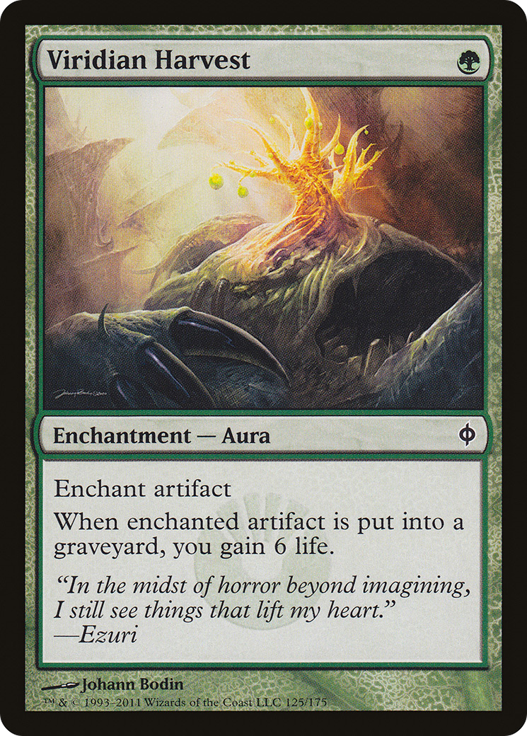 Viridian Harvest (NPH-125) - common - Foil