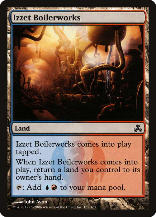 Izzet Boilerworks (GPT-159) - common - Foil