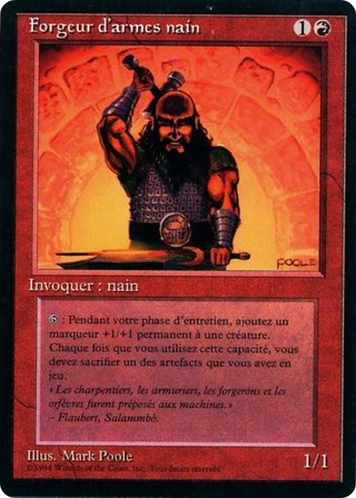 Dwarven Weaponsmith (FBB-145) - uncommon