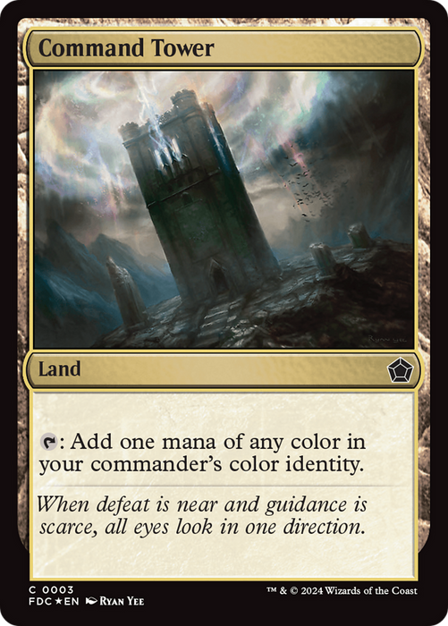 Command Tower (FDC-003) - common - Foil