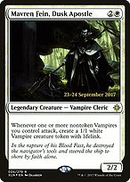 Mavren Fein, Dusk Apostle (PRE-24S) - rare - Foil